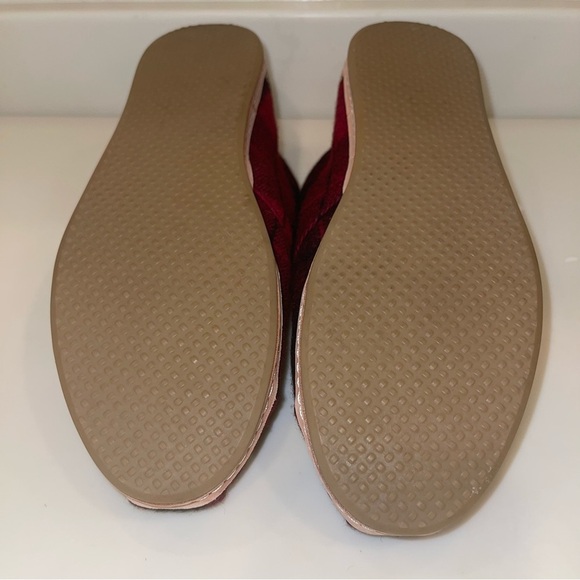 Toms Red And Black Buffalo Plaid Bota Desert Boot Leather Ankle Chukka Boots - Picture 14 of 16